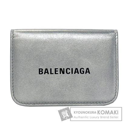 バレンシアガ ロゴ 三つ折り財布 ミニウォレット 二つ折り財布（小銭入れあり） 中古 商品画像1