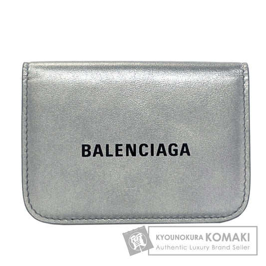 バレンシアガ ロゴ 三つ折り財布 ミニウォレット 二つ折り財布（小銭入れあり） 中古 商品画像1