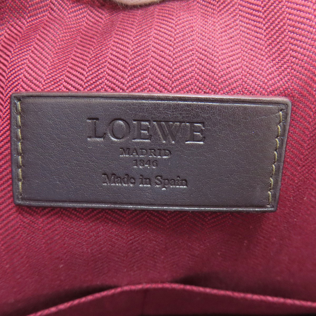 ロエベ ブリーフケース 2WAY ビジネスバッグ 中古 商品画像7