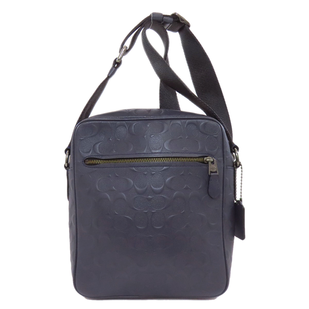 COACH コーチ 72277 シグネチャー ショルダーバッグ PVC レディース 中古