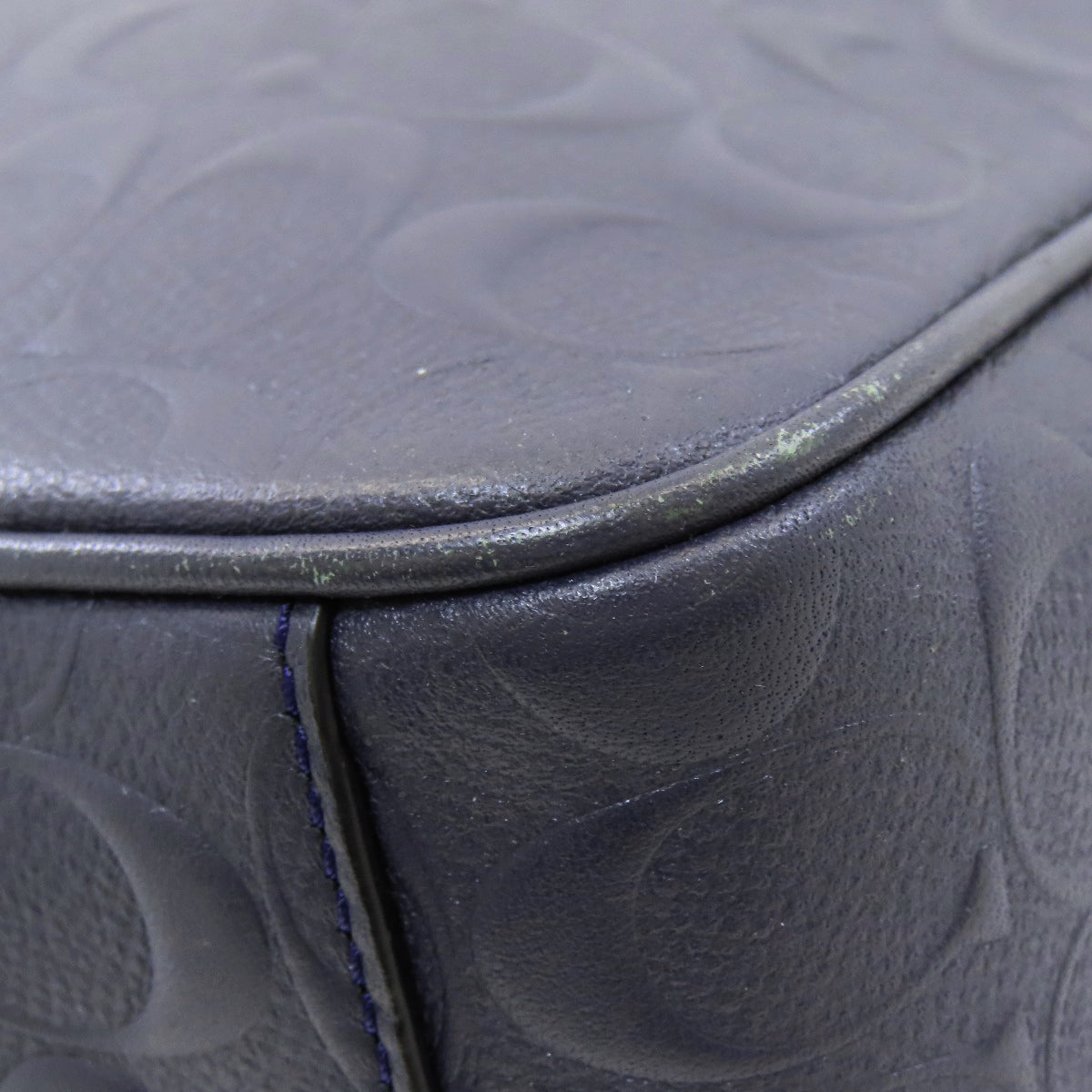 COACH コーチ 72277 シグネチャー ショルダーバッグ PVC レディース 中古