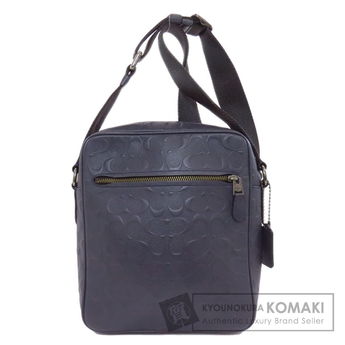 COACH コーチ 72277 シグネチャー ショルダーバッグ PVC レディース 中古