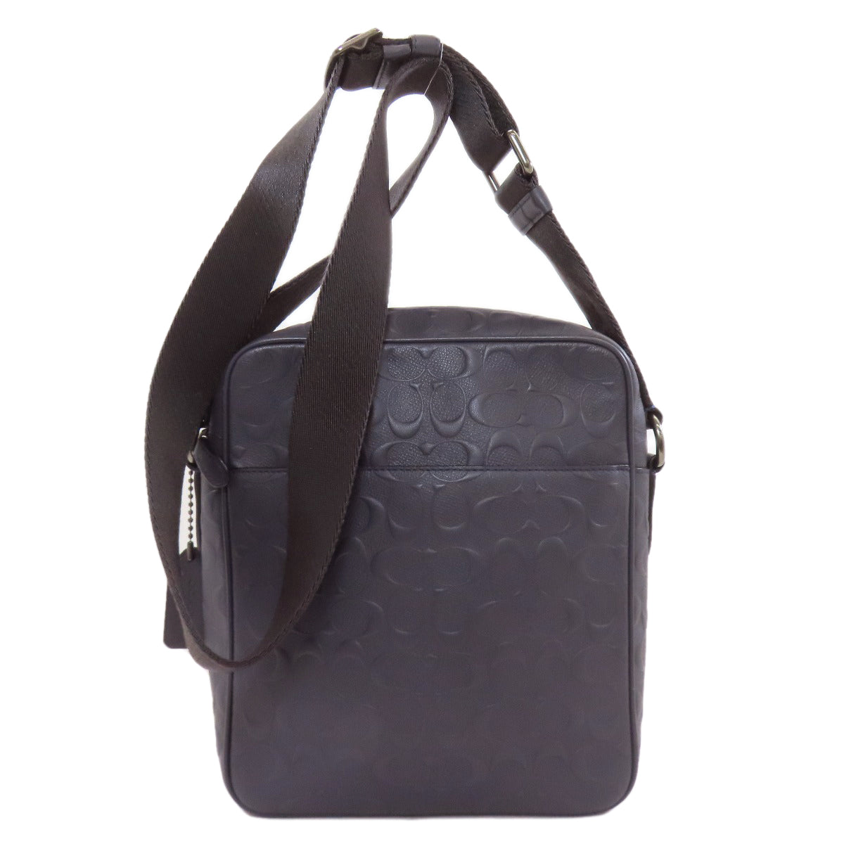 COACH コーチ 72277 シグネチャー ショルダーバッグ PVC レディース 中古