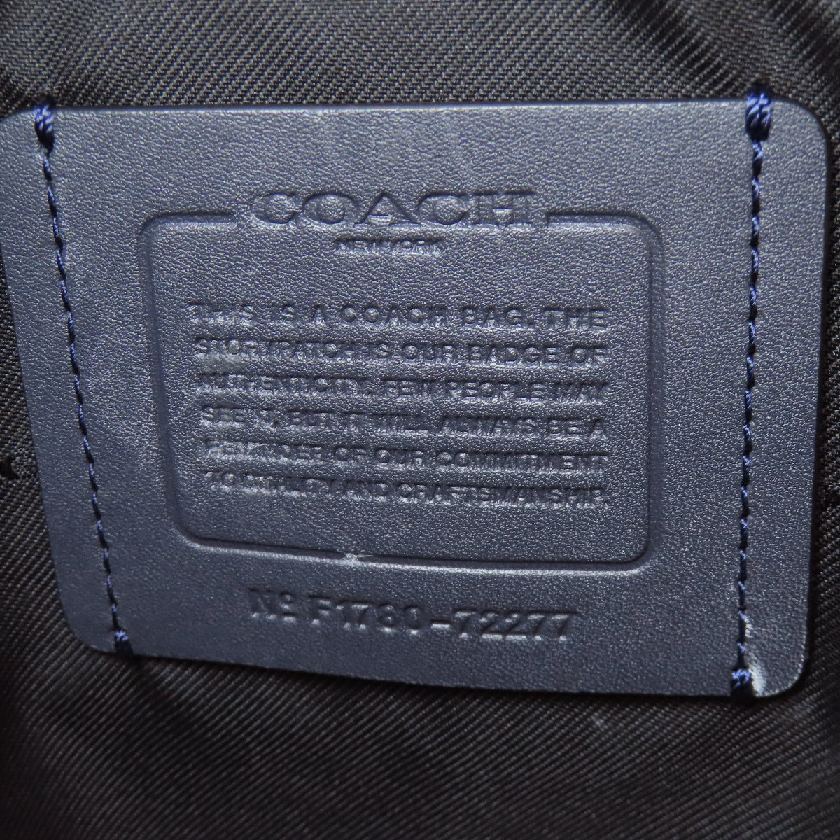 COACH コーチ 72277 シグネチャー ショルダーバッグ PVC レディース 中古