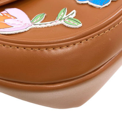 MARNI マルニ キッズ フラワー ショルダーバッグ レザー レディース 中古