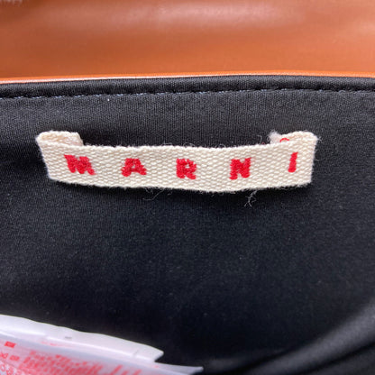 MARNI マルニ キッズ フラワー ショルダーバッグ レザー レディース 中古