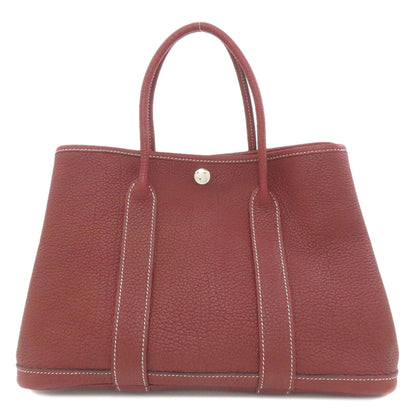 HERMES エルメス ガーデンパーティTPM シルバー金具 ハンドバッグ ネゴンダ レディース 中古
