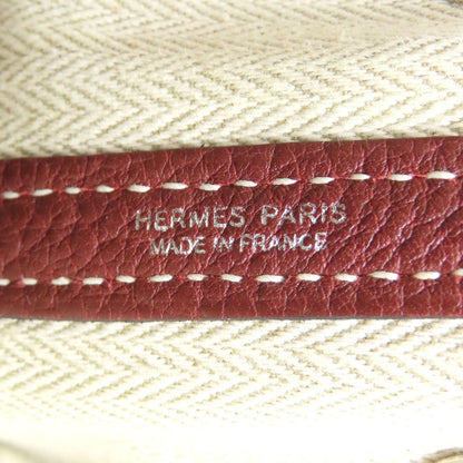 HERMES エルメス ガーデンパーティTPM シルバー金具 ハンドバッグ ネゴンダ レディース 中古
