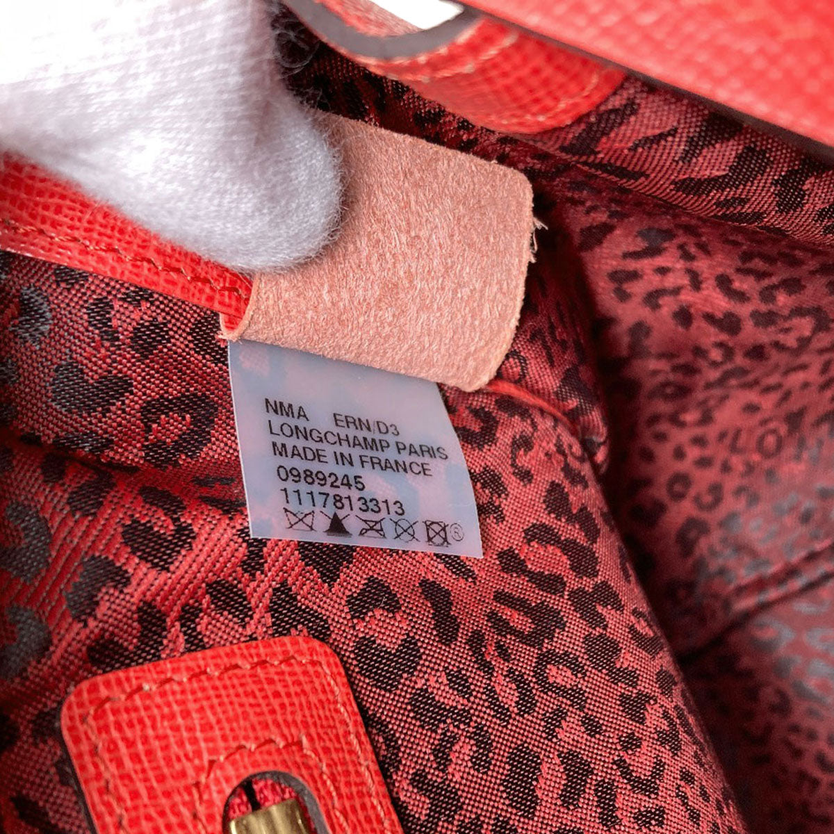 ロンシャン ロゴ ハンドバッグ 中古 商品画像7