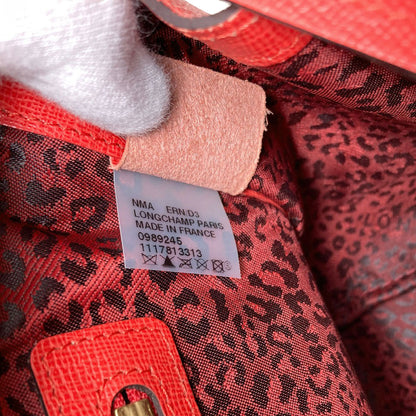 ロンシャン ロゴ ハンドバッグ 中古 商品画像7
