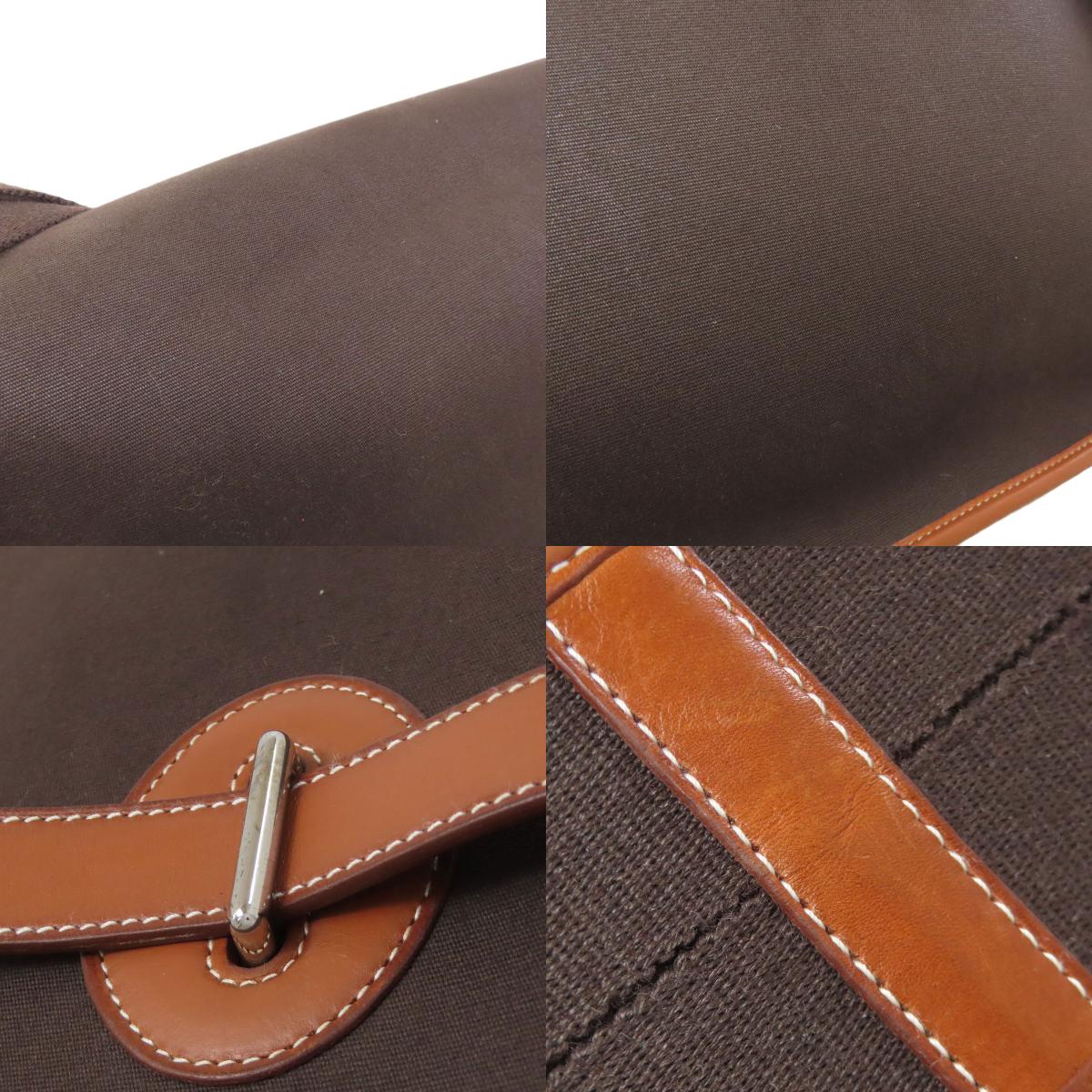 HERMES エルメス ブエナベンチュラ ショルダーバッグ トワルオフィシェ レディース 中古