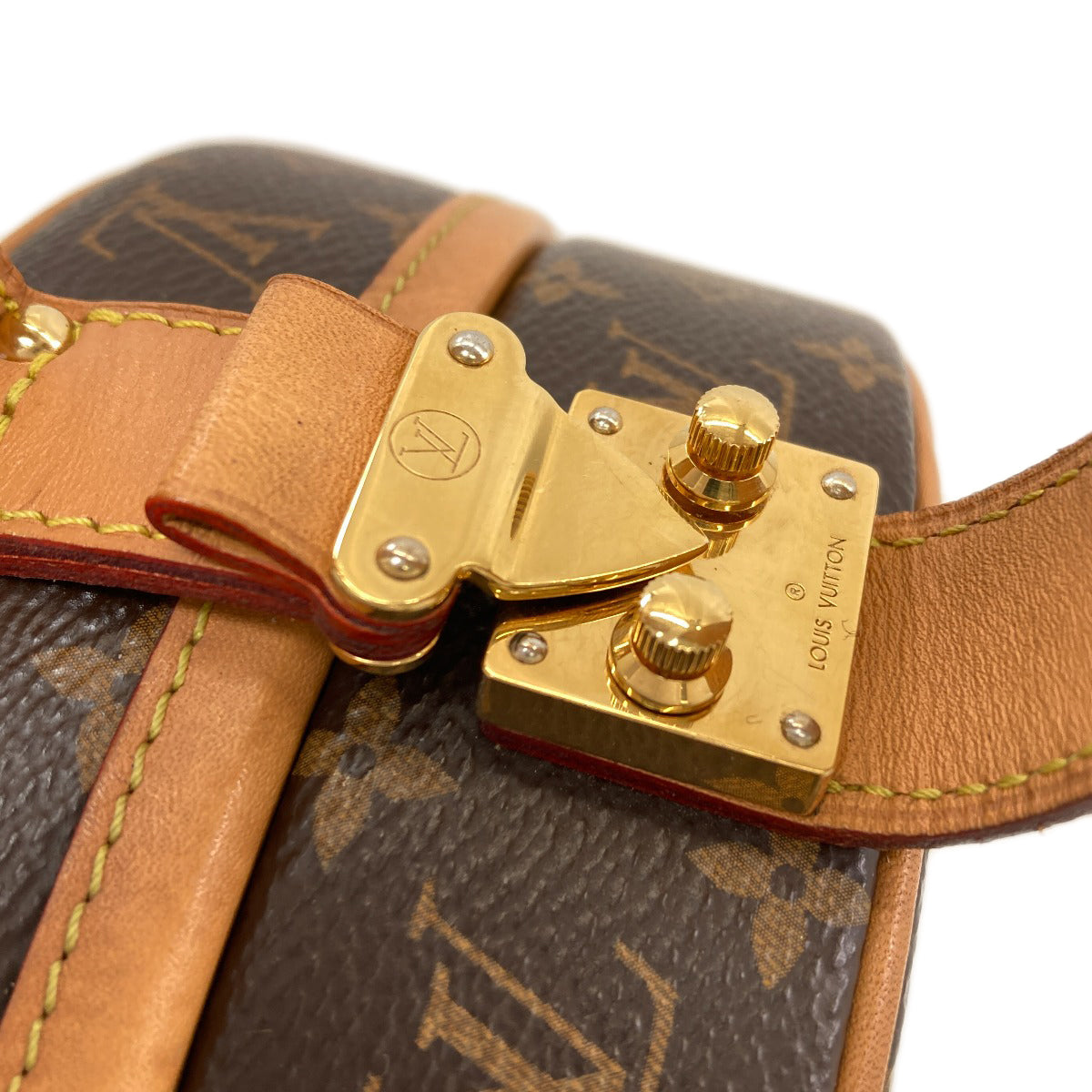 LOUIS VUITTON ルイヴィトン M43514 プティット・ボワット・シャポー ハンドバッグ モノグラムキャンバス レディース 中古