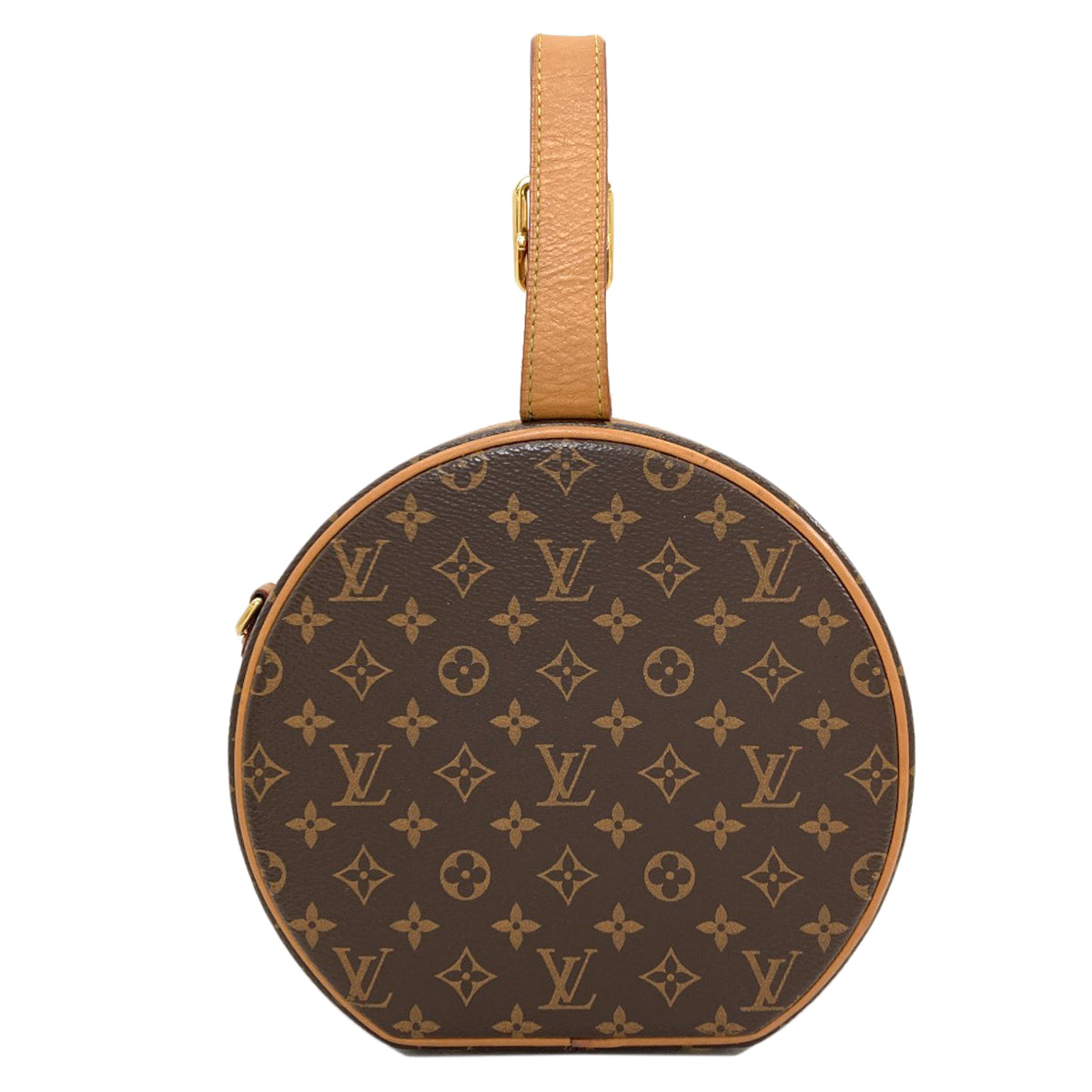 LOUIS VUITTON ルイヴィトン M43514 プティット・ボワット・シャポー ハンドバッグ モノグラムキャンバス レディース 中古