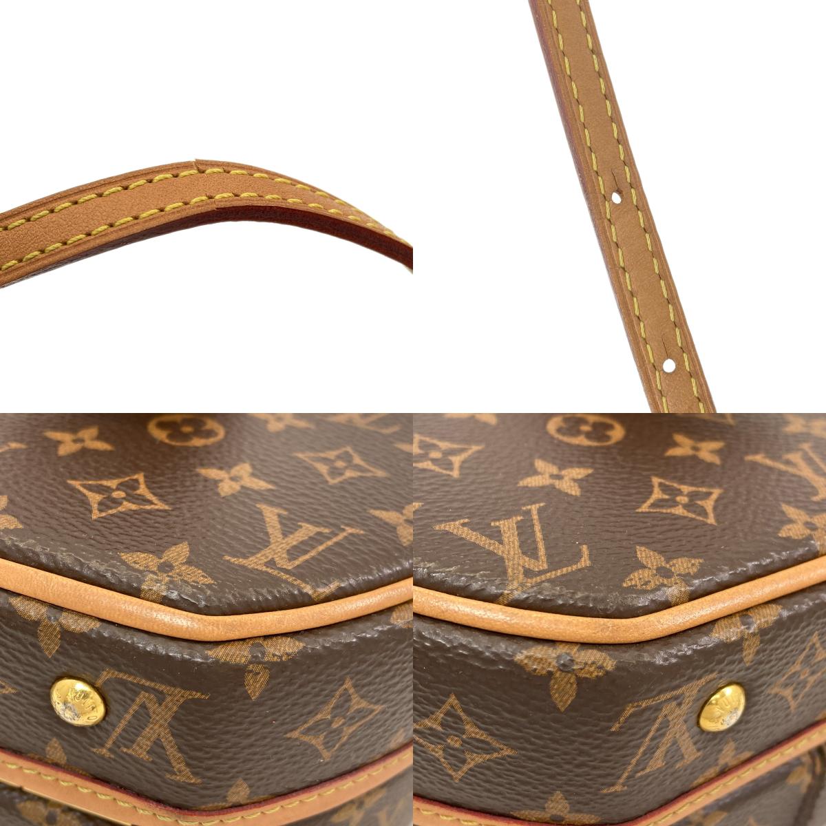 LOUIS VUITTON ルイヴィトン M43514 プティット・ボワット・シャポー ハンドバッグ モノグラムキャンバス レディース 中古