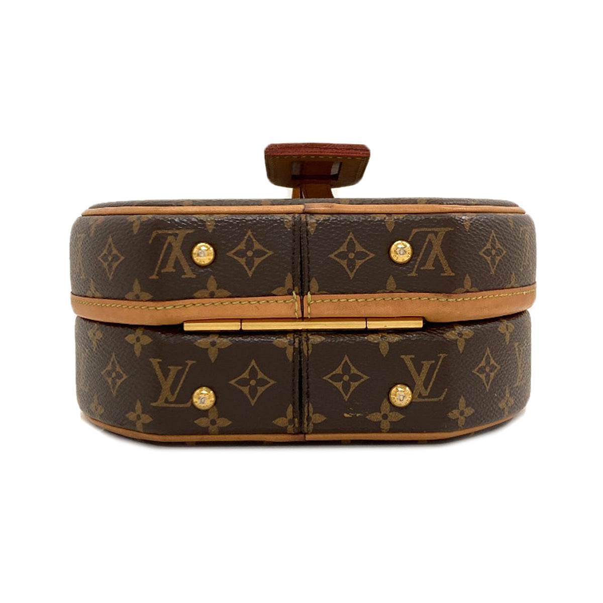 LOUIS VUITTON ルイヴィトン M43514 プティット・ボワット・シャポー ハンドバッグ モノグラムキャンバス レディース 中古
