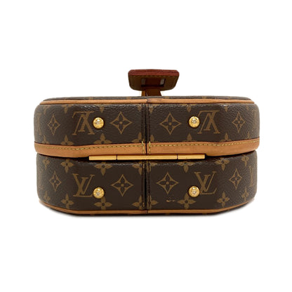 LOUIS VUITTON ルイヴィトン M43514 プティット・ボワット・シャポー ハンドバッグ モノグラムキャンバス レディース 中古