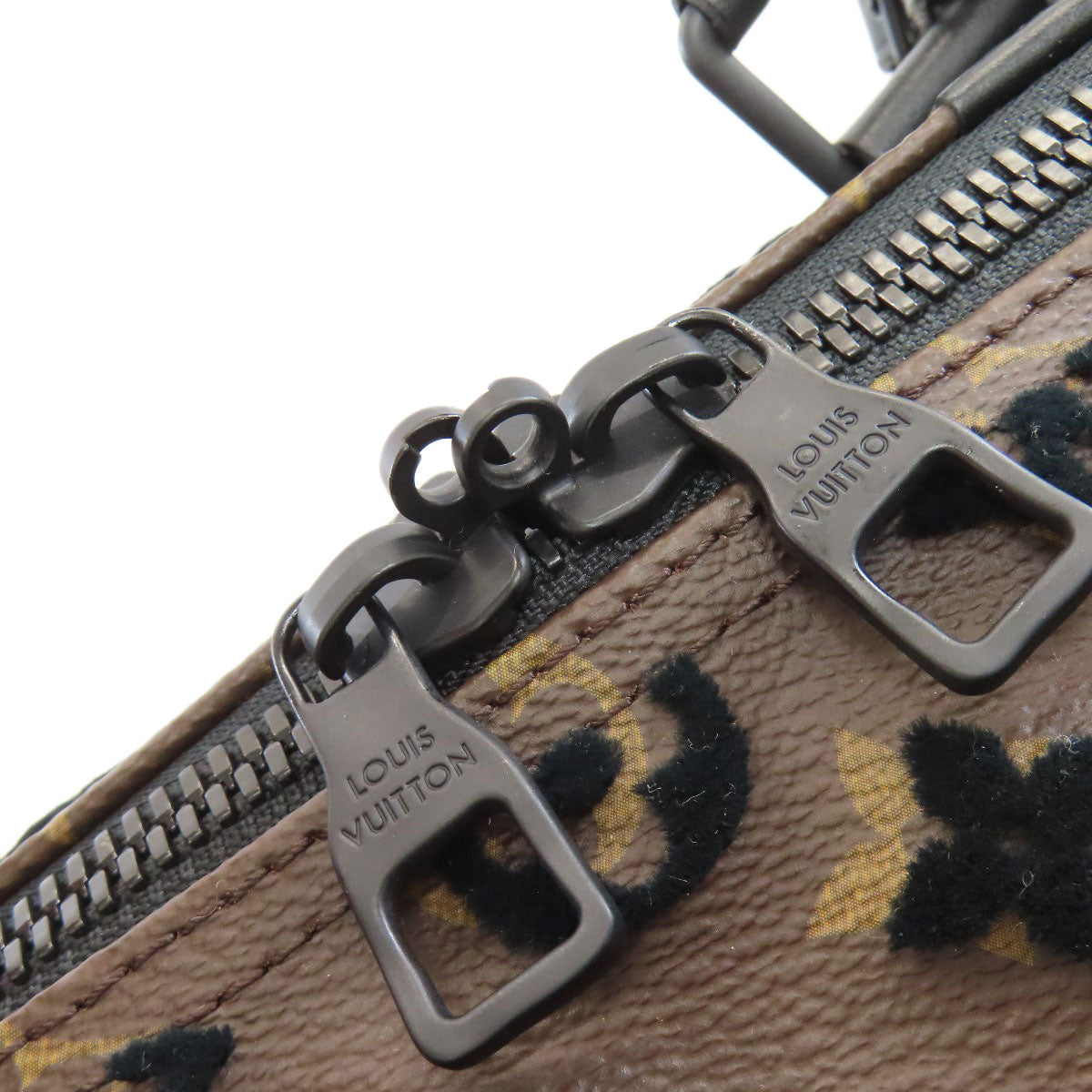 LOUIS VUITTON ルイヴィトン M45046 キーポル トリアングル50 ボストンバッグ モノグラムタフタージュ レディース 中古