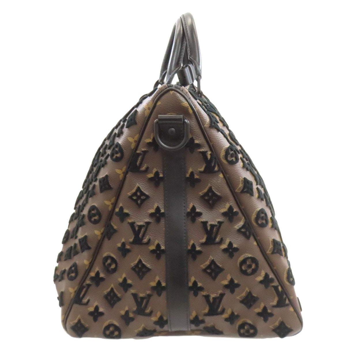 LOUIS VUITTON ルイヴィトン M45046 キーポル トリアングル50 ボストンバッグ モノグラムタフタージュ レディース 中古