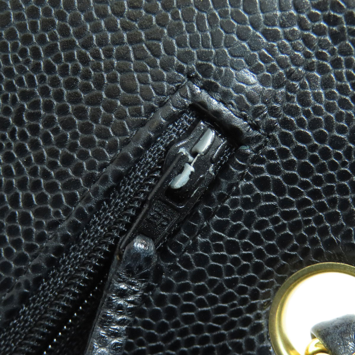CHANEL シャネル マトラッセ ダブルフラップ ゴールド金具 ショルダーバッグ グレインド カーフスキン レディース 中古