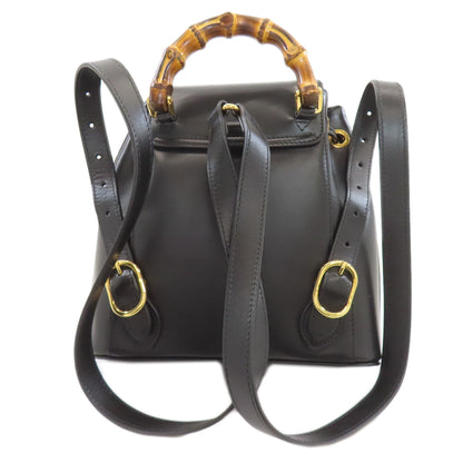 GUCCI グッチ 702101 バンブー リュック・デイパック カーフ レディース 中古