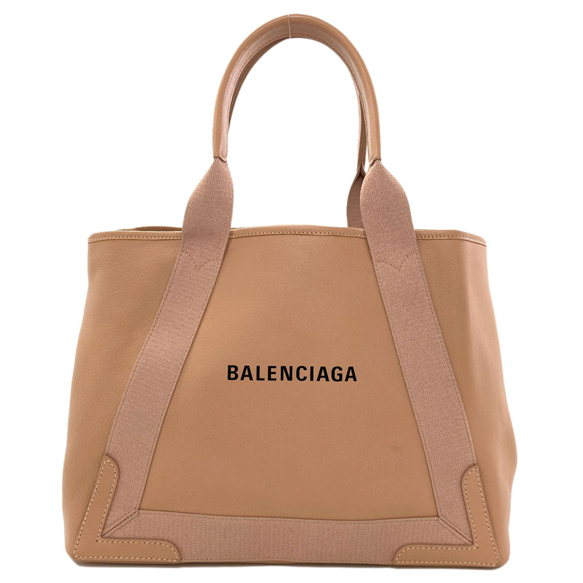 BALENCIAGA バレンシアガ 581292 ネイビーカバス S ハンドバッグ カーフ レディース 中古