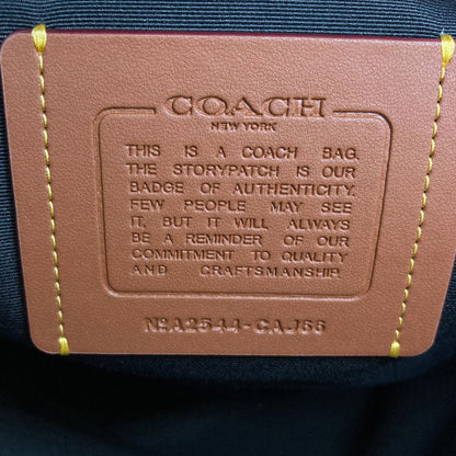 COACH コーチ CAJ66 ロゴ リュック・デイパック レザー レディース 中古