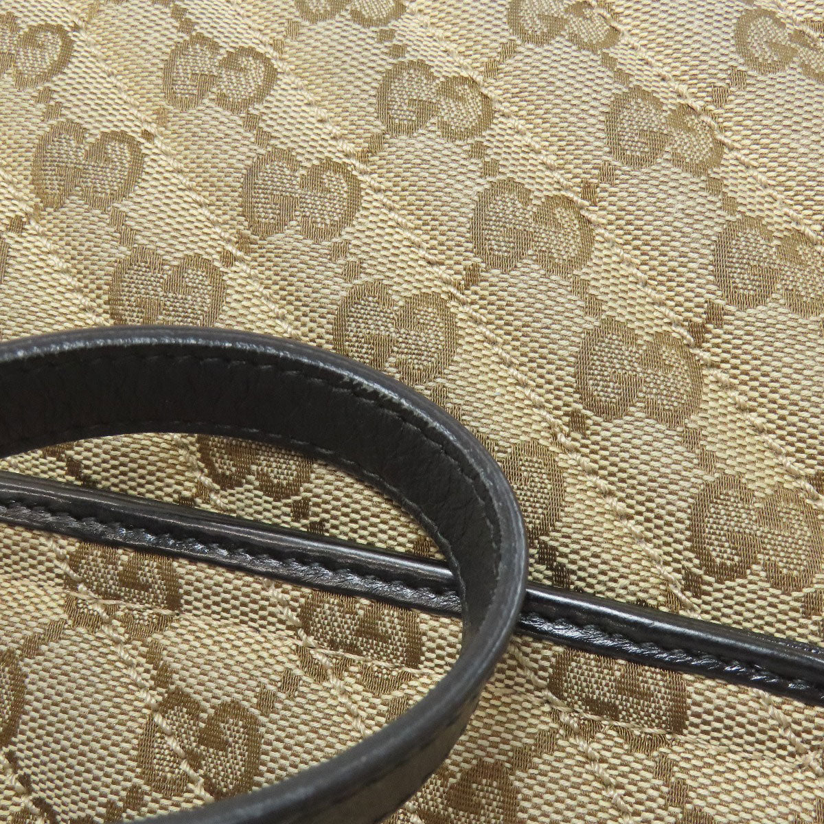 GUCCI グッチ 443497 GGマーモント ミディアム ショルダーバッグ キャンバス レディース 中古