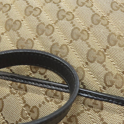 GUCCI グッチ 443497 GGマーモント ミディアム ショルダーバッグ キャンバス レディース 中古
