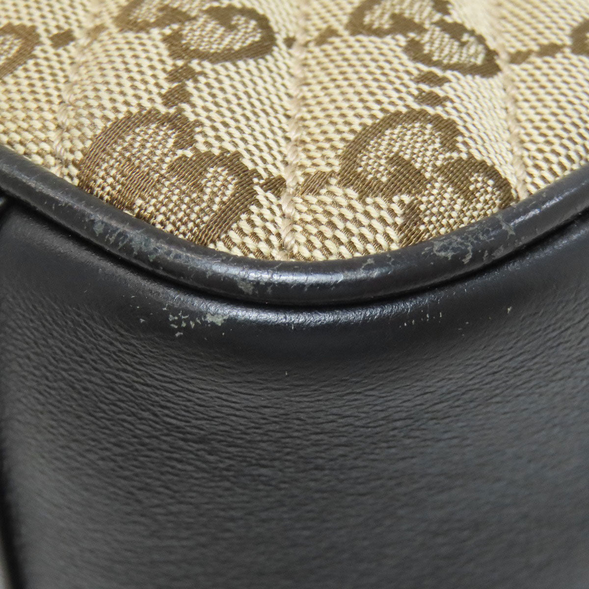 GUCCI グッチ 443497 GGマーモント ミディアム ショルダーバッグ キャンバス レディース 中古