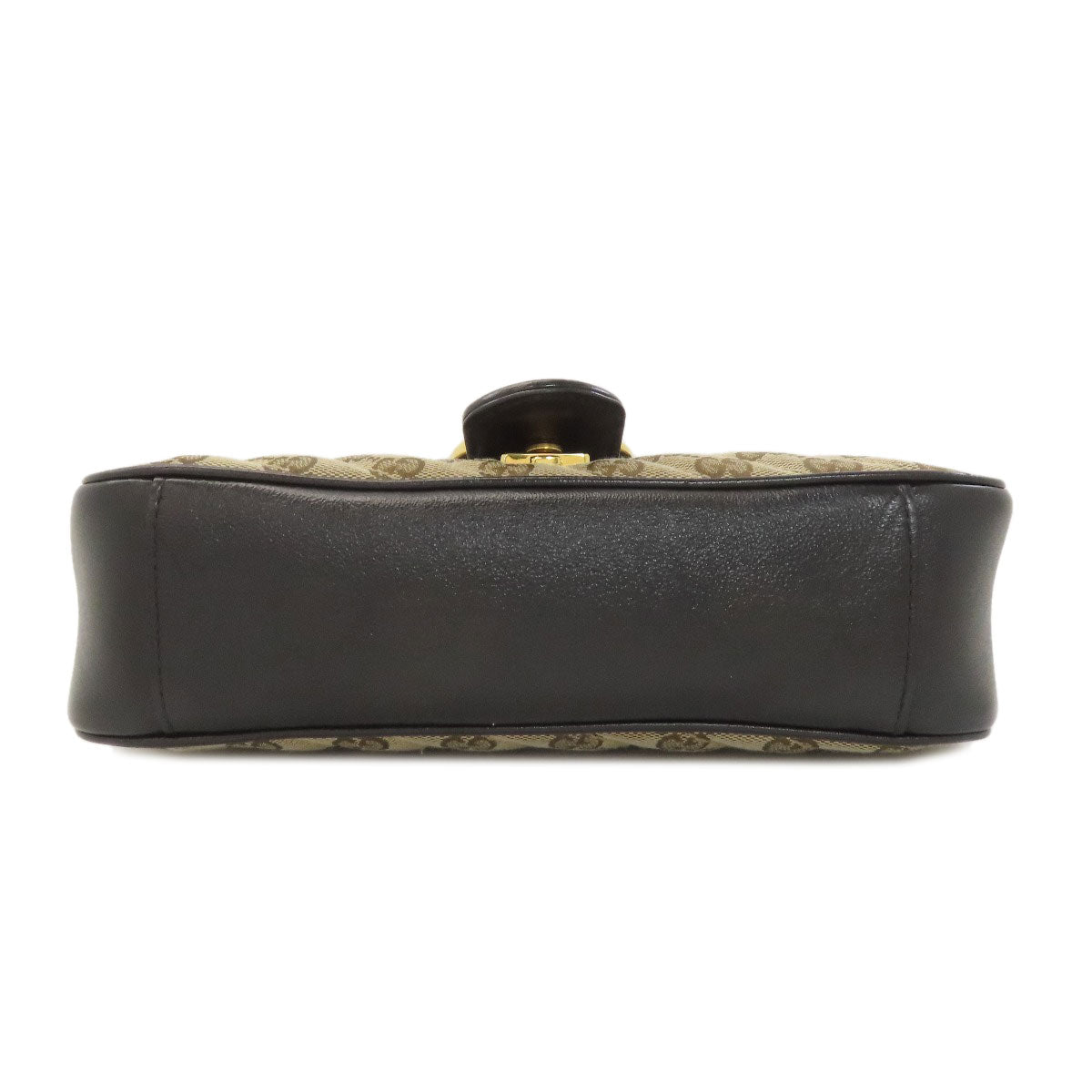 GUCCI グッチ 443497 GGマーモント ミディアム ショルダーバッグ キャンバス レディース 中古