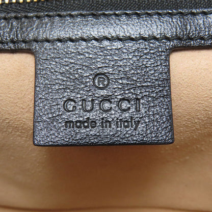 GUCCI グッチ 443497 GGマーモント ミディアム ショルダーバッグ キャンバス レディース 中古