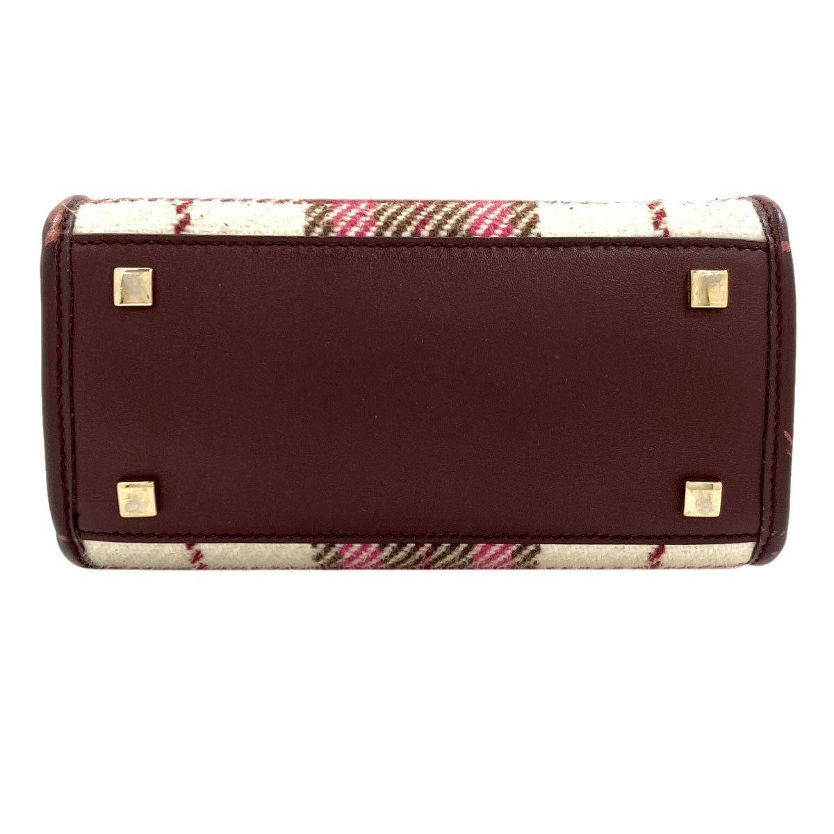 Jimmy Choo ジミーチュウ ヴァレンヌ 2WAY ハンドバッグ ウール レディース 中古