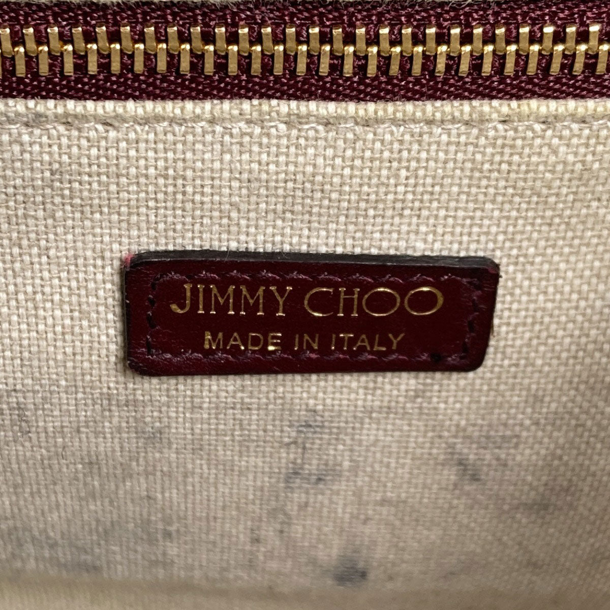 Jimmy Choo ジミーチュウ ヴァレンヌ 2WAY ハンドバッグ ウール レディース 中古