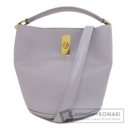 CELINE セリーヌ ティーンバケット16 セーズ 2WAY トートバッグ カーフ レディース 中古