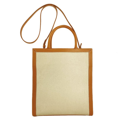 CELINE セリーヌ バーティカルカバ 2WAY ハンドバッグ キャンバス レディース 中古