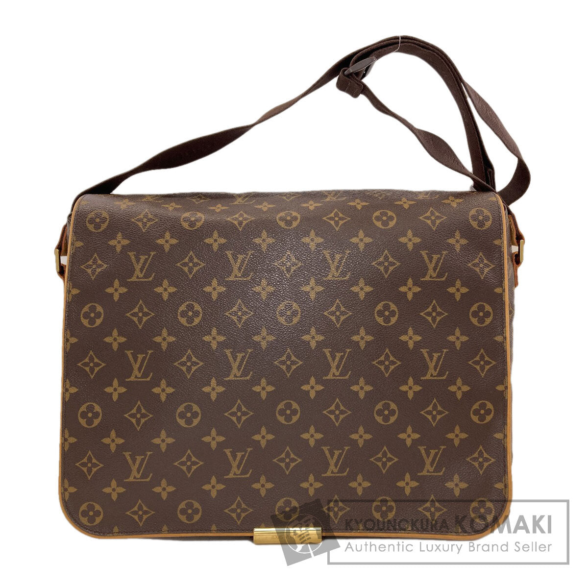 LOUIS VUITTON ルイヴィトン M45257 アベス ショルダーバッグ モノグラムキャンバス レディース 中古