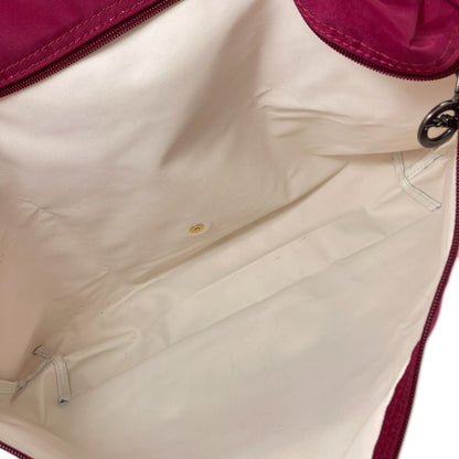 Longchamp ロンシャン ロゴ ハンドバッグ ナイロン レディース 中古