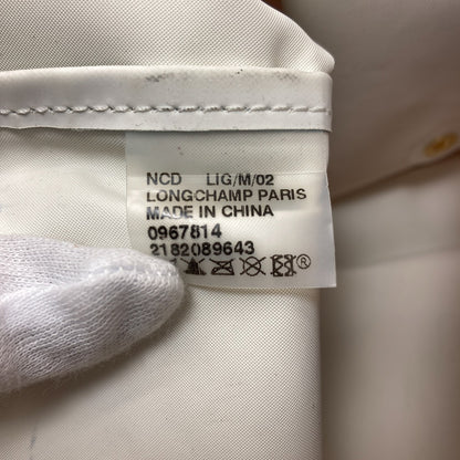 Longchamp ロンシャン ロゴ ハンドバッグ ナイロン レディース 中古