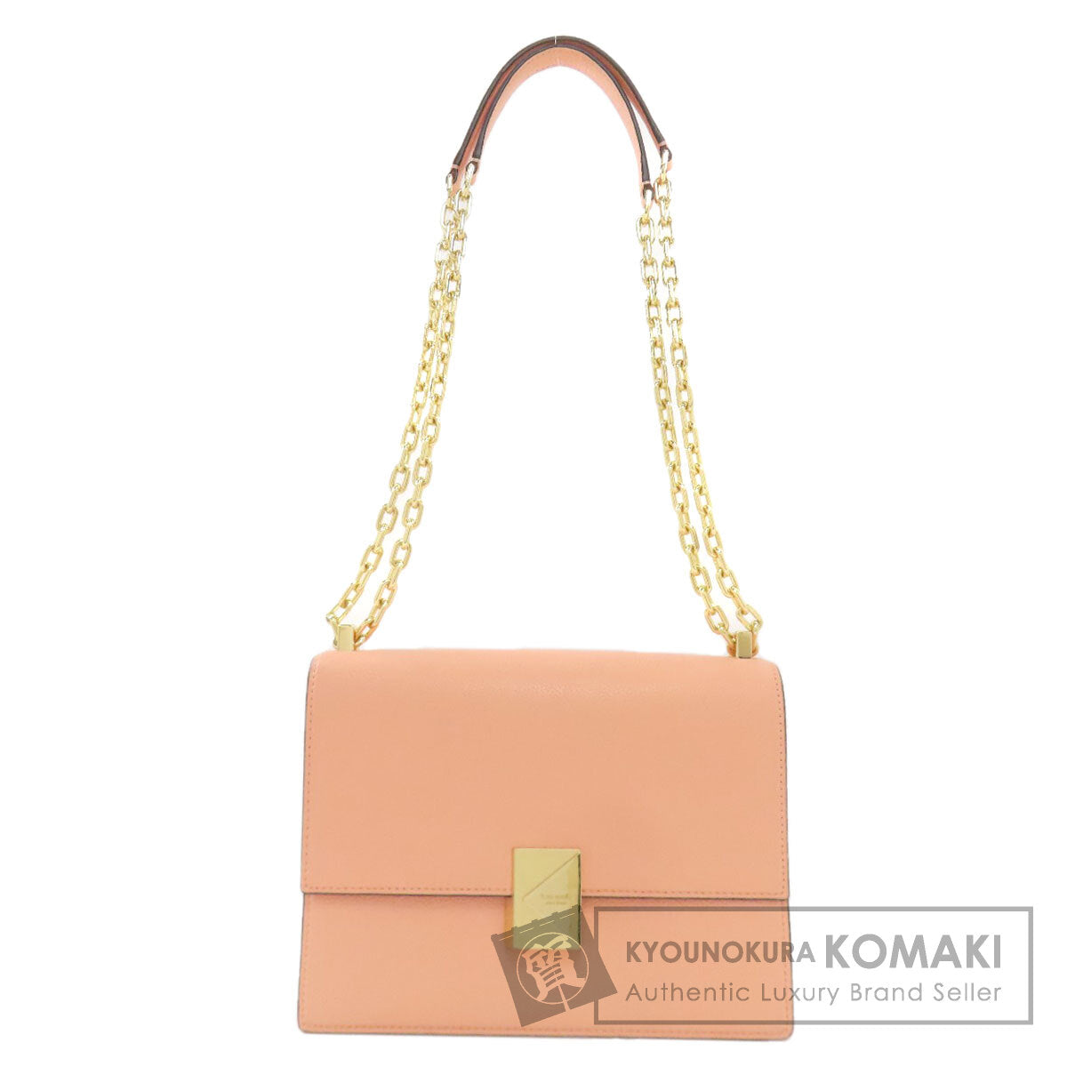 ケイトスペード ロゴ チェーン ショルダーバッグ 中古 商品画像1