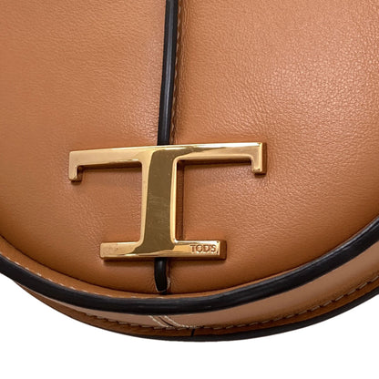 TODS トッズ タイムレス ホーボー マイクロ ミニバッグ ハンドバッグ レザー レディース 中古