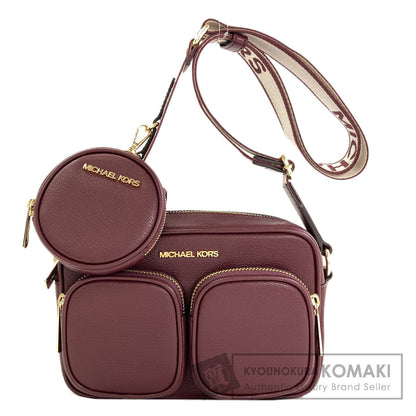 Michael Kors マイケルコース ジェット セット アイテム クロスボディ ウィズアタッチ ミディアム ショルダーバッグ レザー レディース 中古