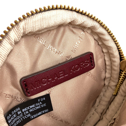 Michael Kors マイケルコース ジェット セット アイテム クロスボディ ウィズアタッチ ミディアム ショルダーバッグ レザー レディース 中古