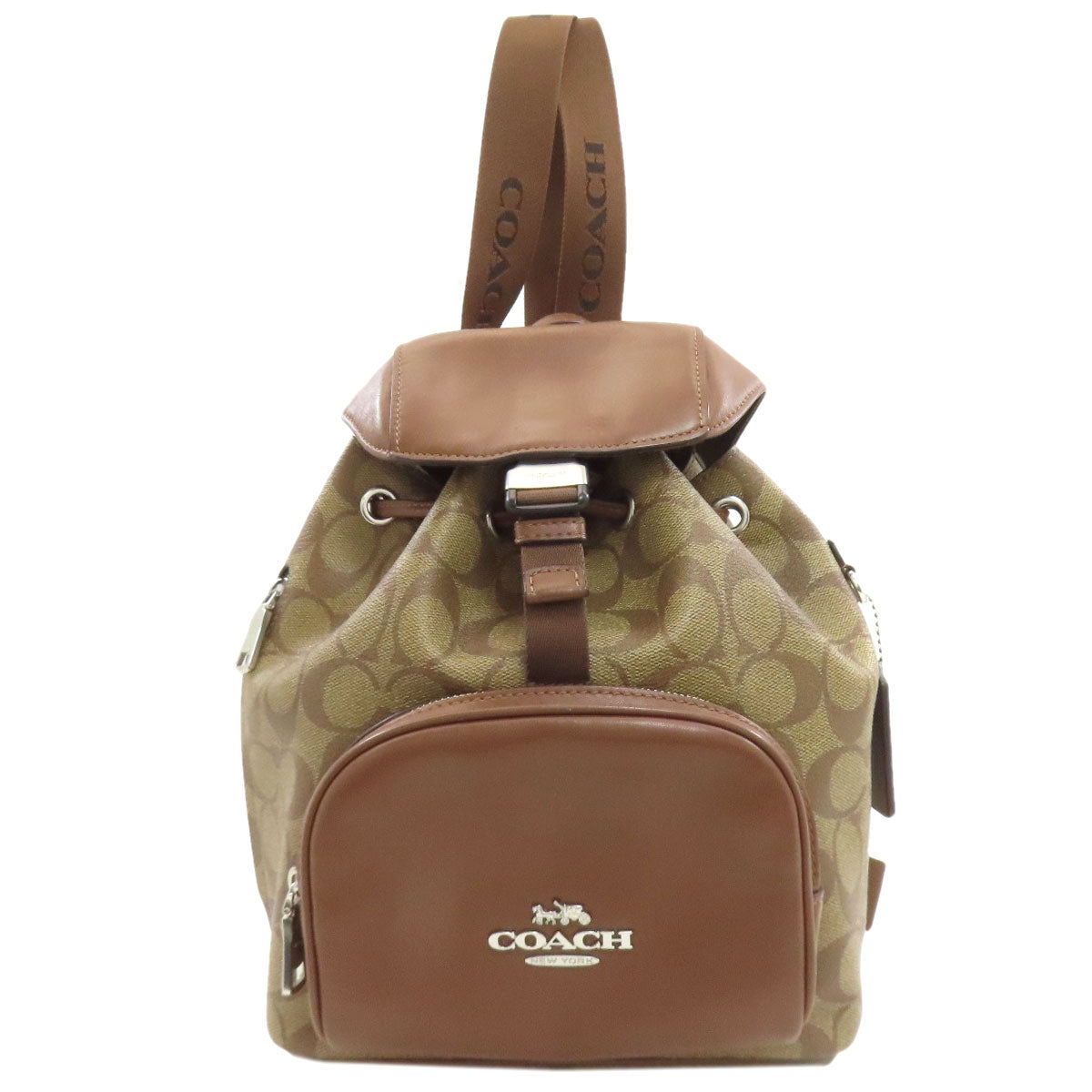 COACH コーチ CR130 ペース バックパック・シグネチャー リュック・デイパック PVC レディース 中古