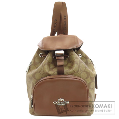 COACH コーチ CR130 ペース バックパック・シグネチャー リュック・デイパック PVC レディース 中古