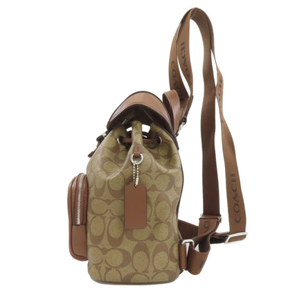 COACH コーチ CR130 ペース バックパック・シグネチャー リュック・デイパック PVC レディース 中古