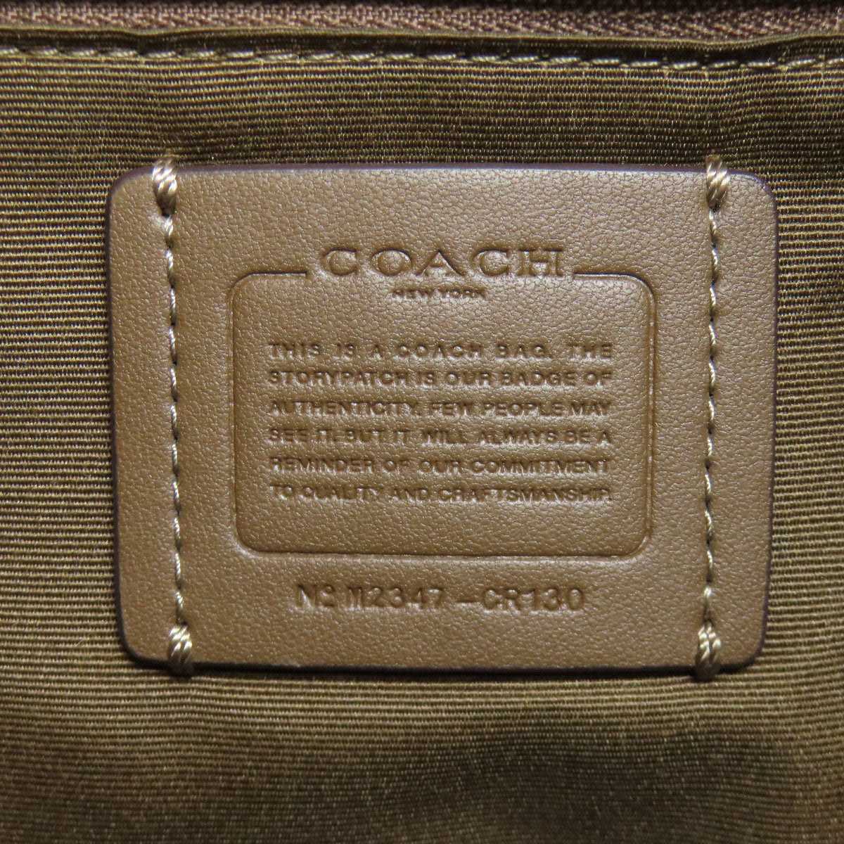 COACH コーチ CR130 ペース バックパック・シグネチャー リュック・デイパック PVC レディース 中古