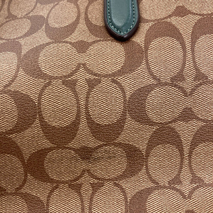 COACH コーチ F29208 シグネチャー トートバッグ PVC レディース 中古