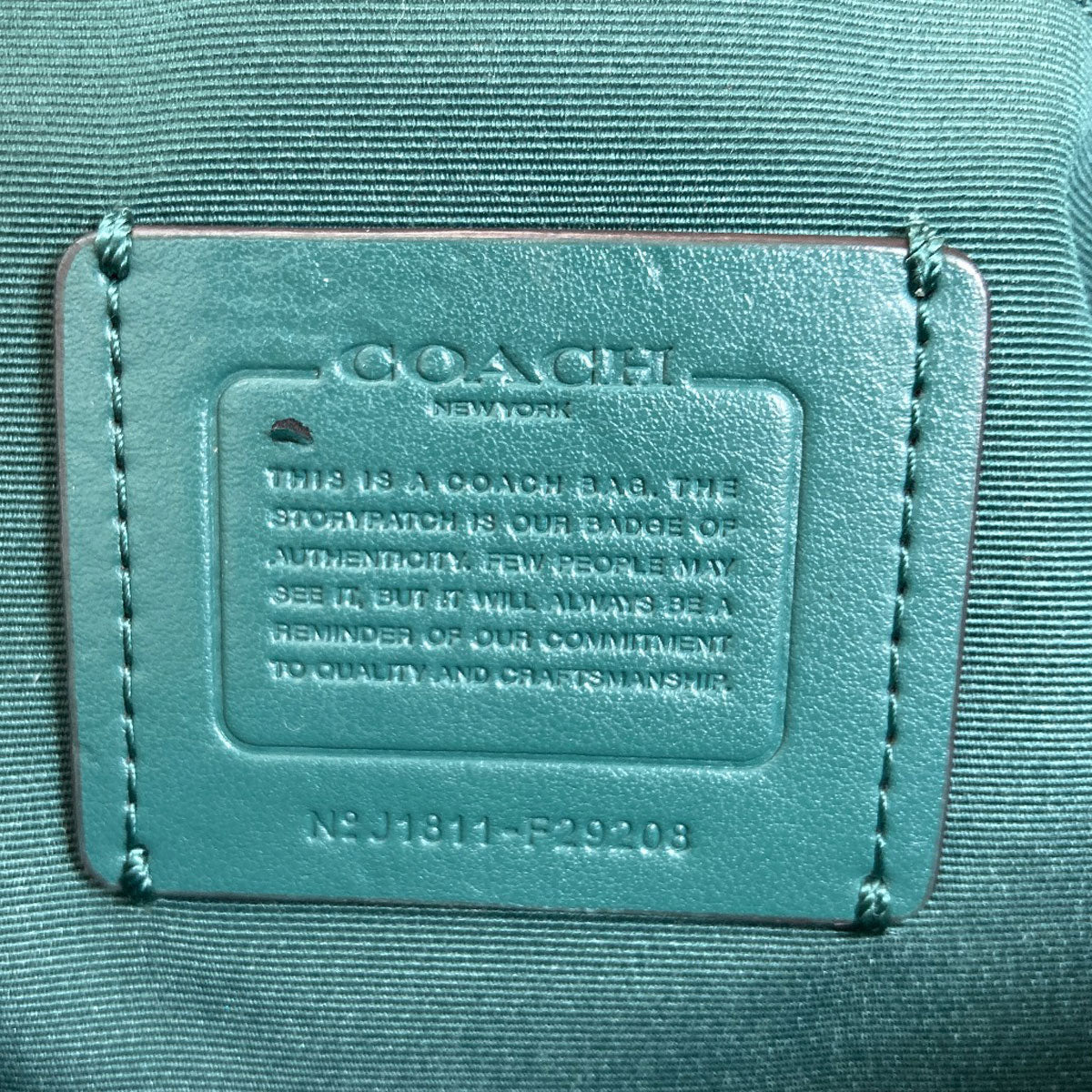 COACH コーチ F29208 シグネチャー トートバッグ PVC レディース 中古