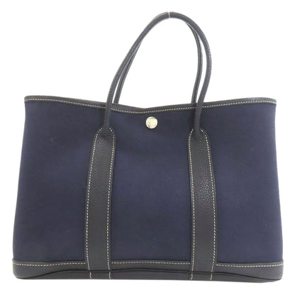 HERMES エルメス ガーデンパーティTPM シルバー金具 ワールドフェスティバル限定 トートバッグ トワルオフィシェ レディース 中古