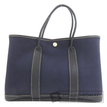 HERMES エルメス ガーデンパーティTPM シルバー金具 ワールドフェスティバル限定 トートバッグ トワルオフィシェ レディース 中古